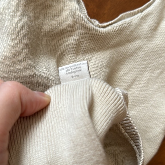 100% organic cotton, The Littlest button overalls, 3-6 months - Picture 5 of 5